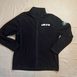 Men's New‎ York Jets NFL x Darius Rucker Collection Black Fleece Jacket Size Lrg